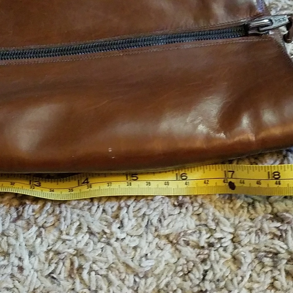 Brown leather Italian boots